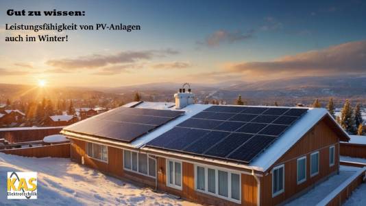 PV im Winter